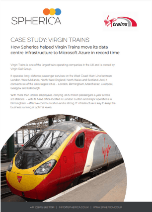 Virgin trains case study